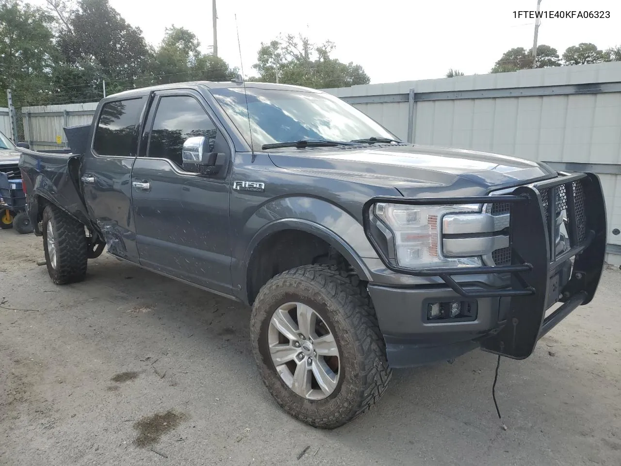 2019 Ford F150 Supercrew VIN: 1FTEW1E40KFA06323 Lot: 78702214