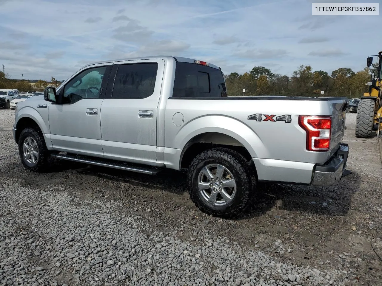 2019 Ford F150 Supercrew VIN: 1FTEW1EP3KFB57862 Lot: 78745844