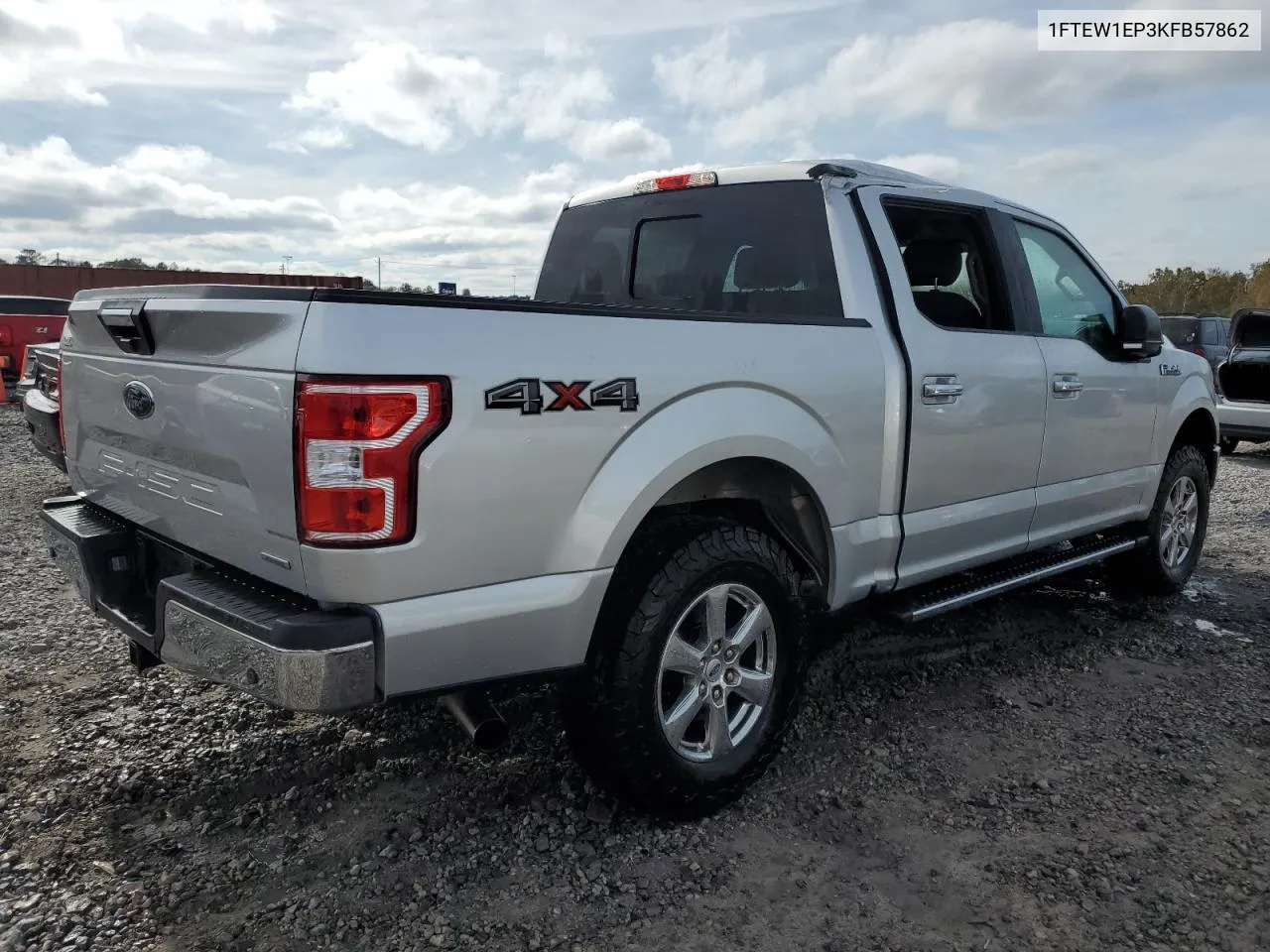 2019 Ford F150 Supercrew VIN: 1FTEW1EP3KFB57862 Lot: 78745844