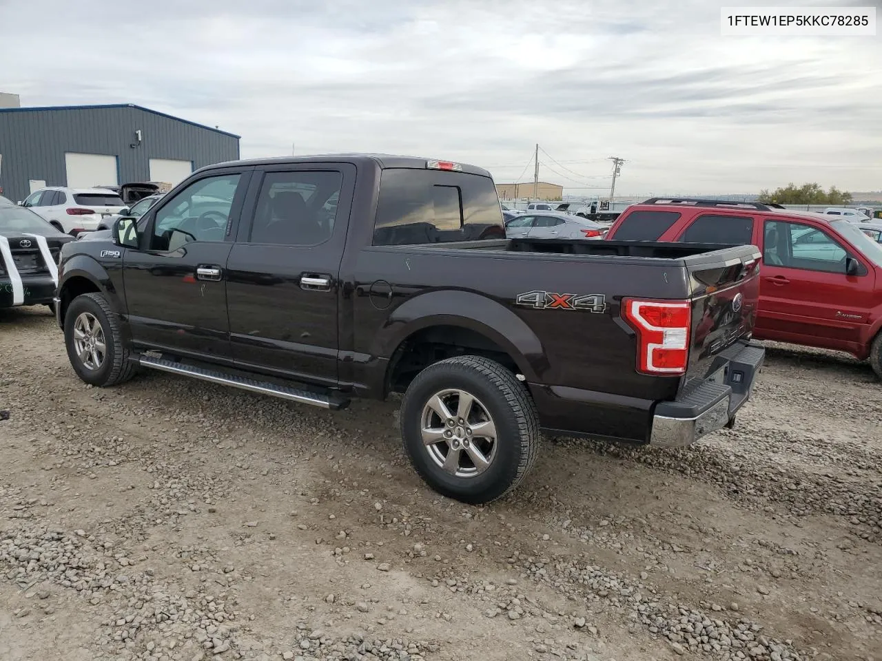 2019 Ford F150 Supercrew VIN: 1FTEW1EP5KKC78285 Lot: 78841324