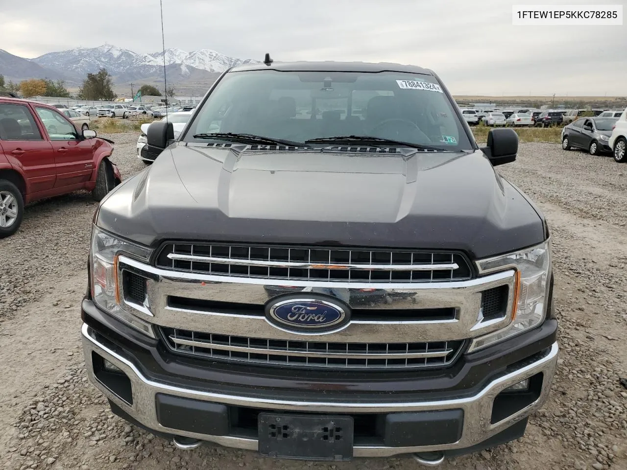 2019 Ford F150 Supercrew VIN: 1FTEW1EP5KKC78285 Lot: 78841324