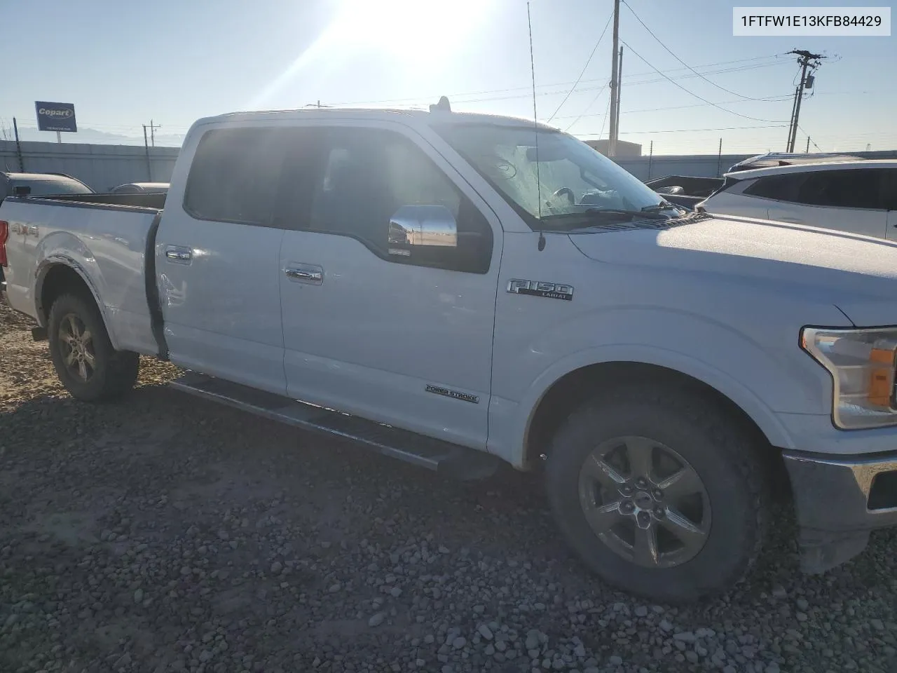 2019 Ford F150 Supercrew VIN: 1FTFW1E13KFB84429 Lot: 78909434