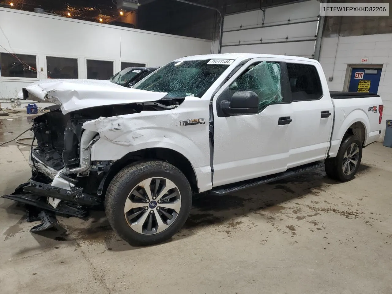 1FTEW1EPXKKD82206 2019 Ford F150 Supercrew