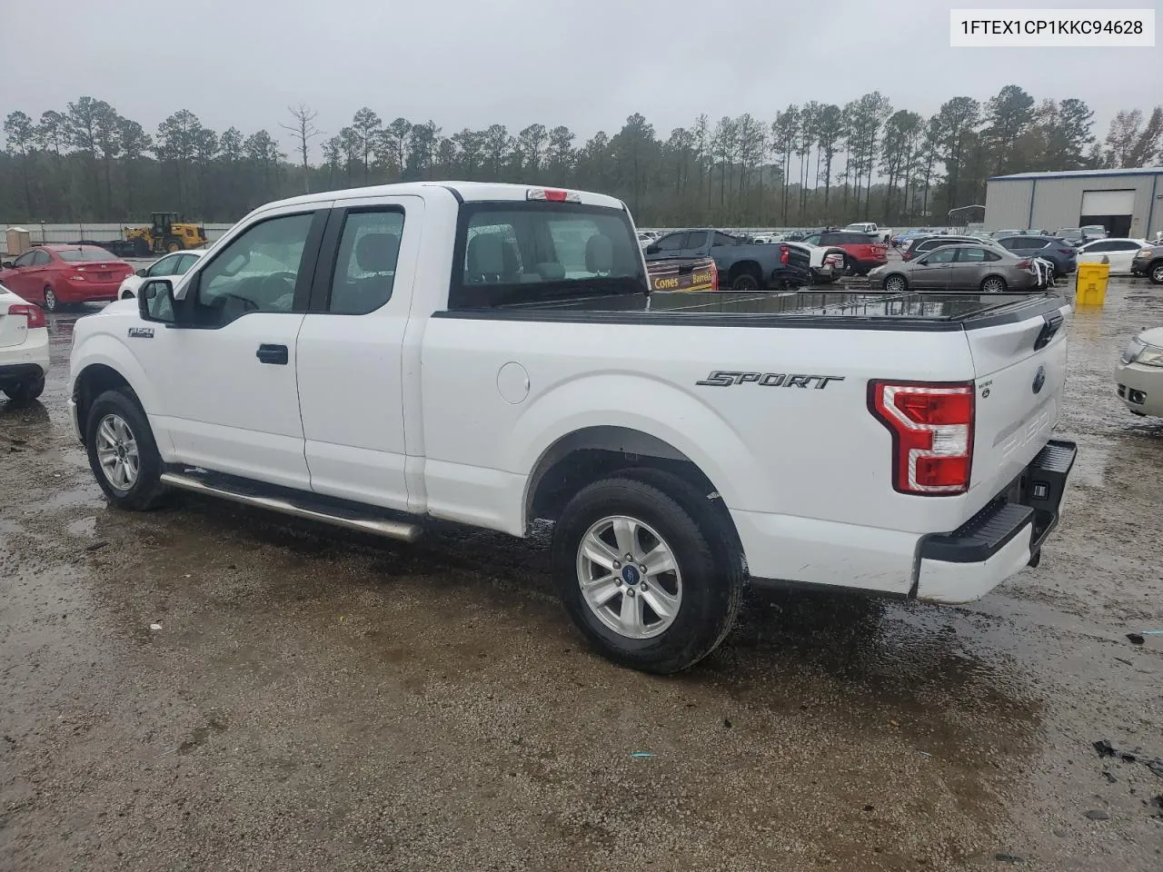 2019 Ford F150 Super Cab VIN: 1FTEX1CP1KKC94628 Lot: 79092164