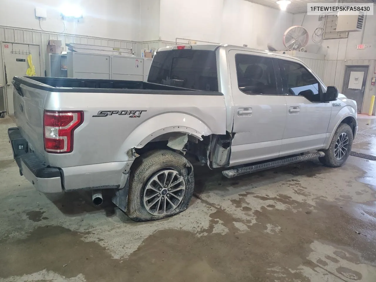 2019 Ford F150 Supercrew VIN: 1FTEW1EP5KFA58430 Lot: 79116084