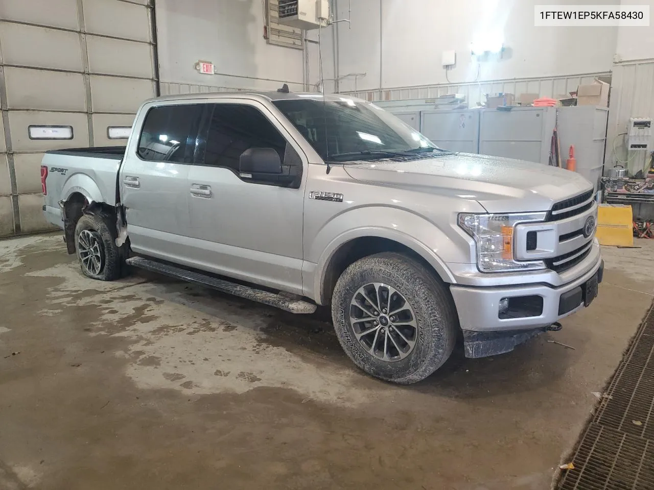 2019 Ford F150 Supercrew VIN: 1FTEW1EP5KFA58430 Lot: 79116084