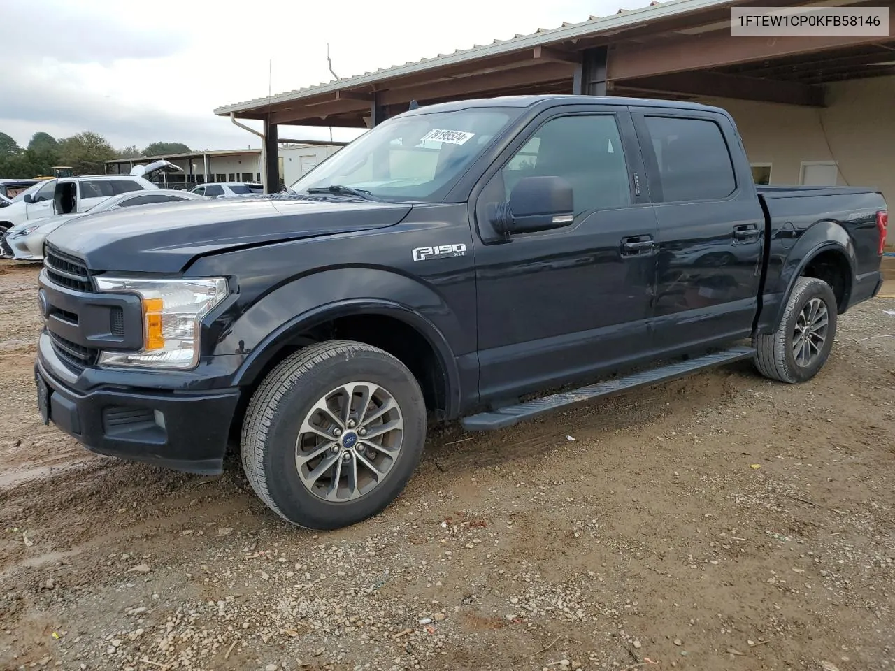 2019 Ford F150 Supercrew VIN: 1FTEW1CP0KFB58146 Lot: 79195524