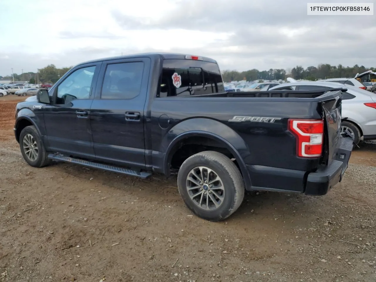 2019 Ford F150 Supercrew VIN: 1FTEW1CP0KFB58146 Lot: 79195524