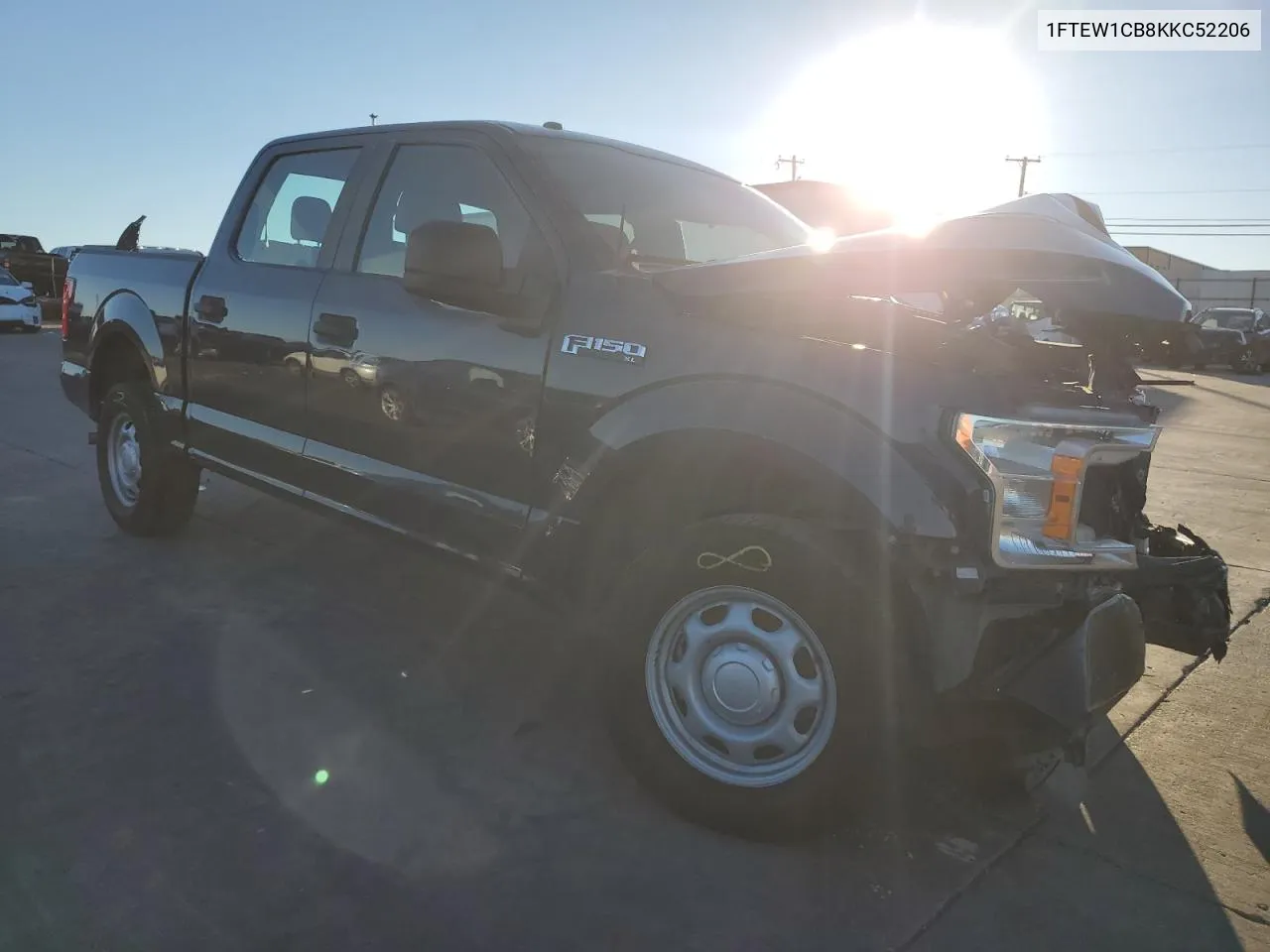 2019 Ford F150 Supercrew VIN: 1FTEW1CB8KKC52206 Lot: 79308164