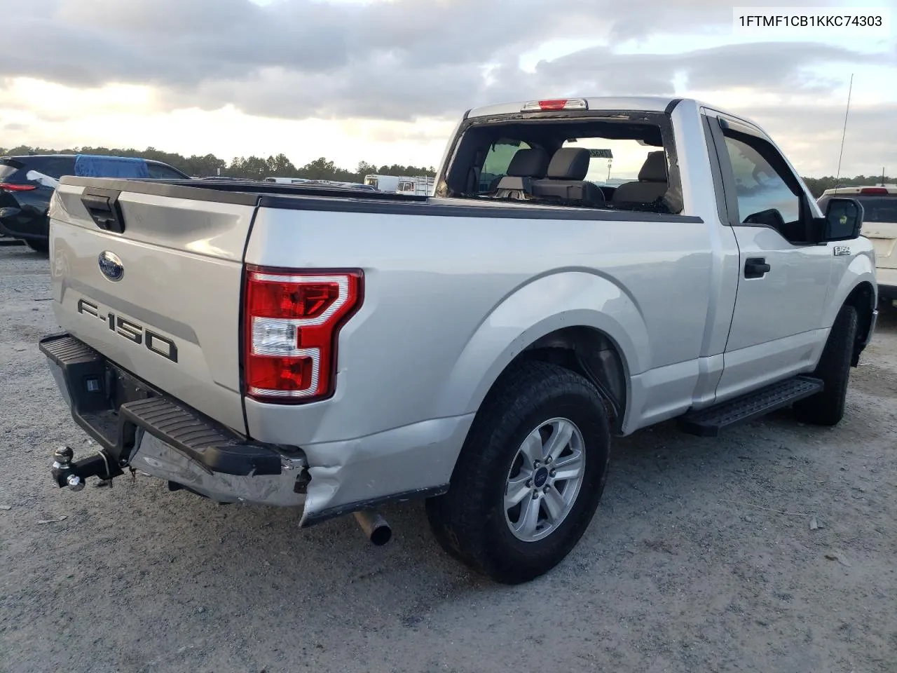 2019 Ford F150 VIN: 1FTMF1CB1KKC74303 Lot: 79324584