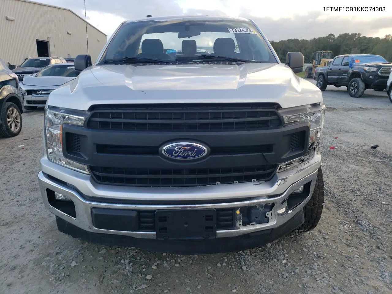 2019 Ford F150 VIN: 1FTMF1CB1KKC74303 Lot: 79324584