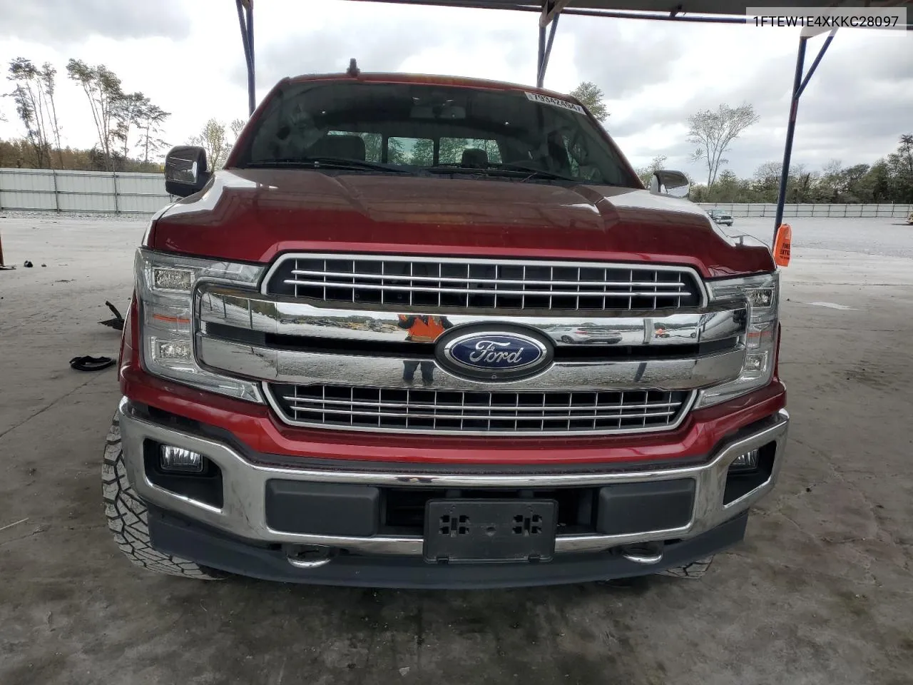 2019 Ford F150 Supercrew VIN: 1FTEW1E4XKKC28097 Lot: 79342494