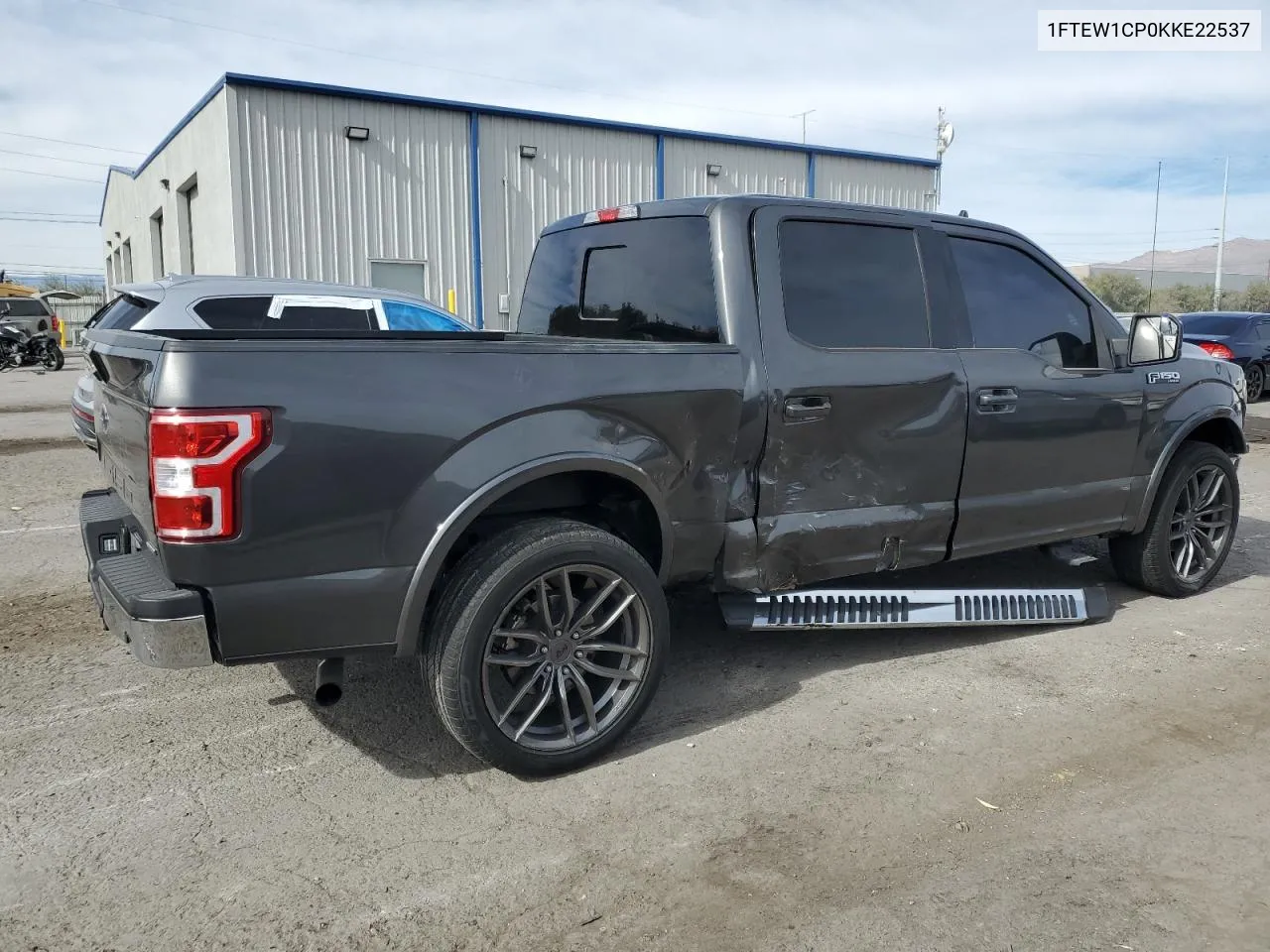 2019 Ford F150 Supercrew VIN: 1FTEW1CP0KKE22537 Lot: 79353744