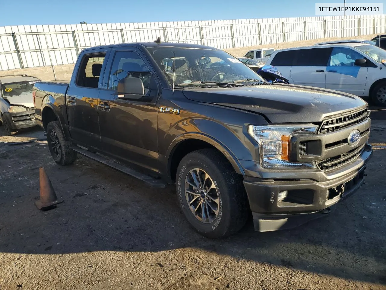 2019 Ford F150 Supercrew VIN: 1FTEW1EP1KKE94151 Lot: 79454794