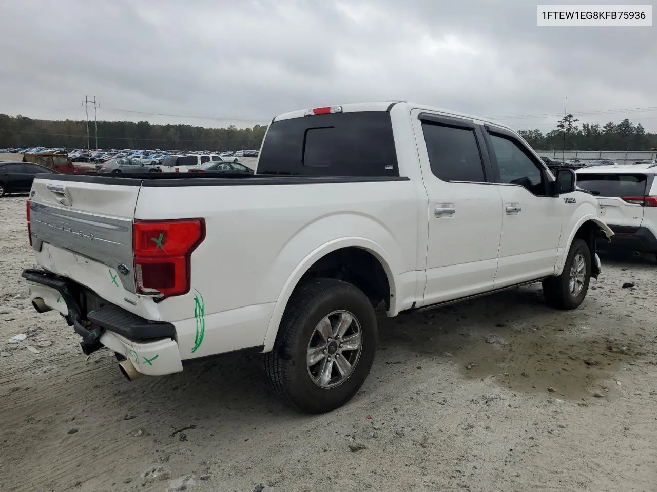 2019 Ford F150 Supercrew VIN: 1FTEW1EG8KFB75936 Lot: 79813074