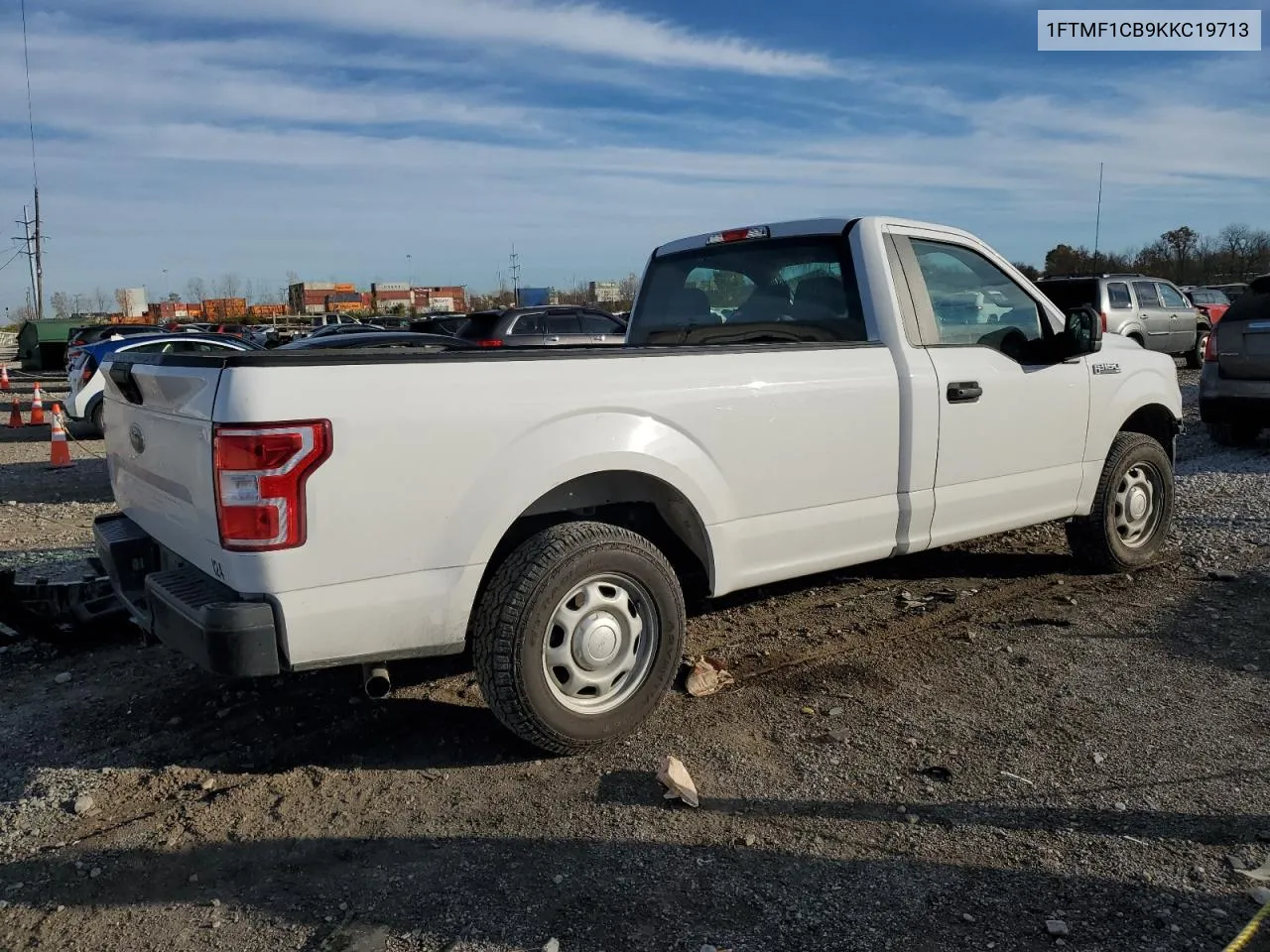 2019 Ford F150 VIN: 1FTMF1CB9KKC19713 Lot: 79991684