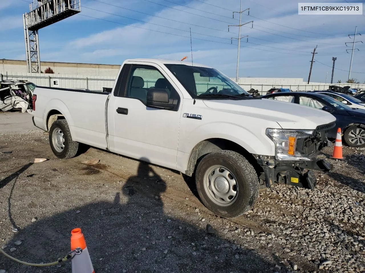 2019 Ford F150 VIN: 1FTMF1CB9KKC19713 Lot: 79991684