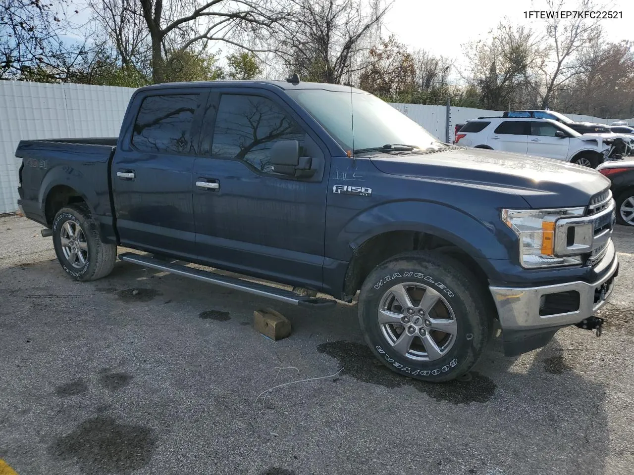 2019 Ford F150 Supercrew VIN: 1FTEW1EP7KFC22521 Lot: 80043464