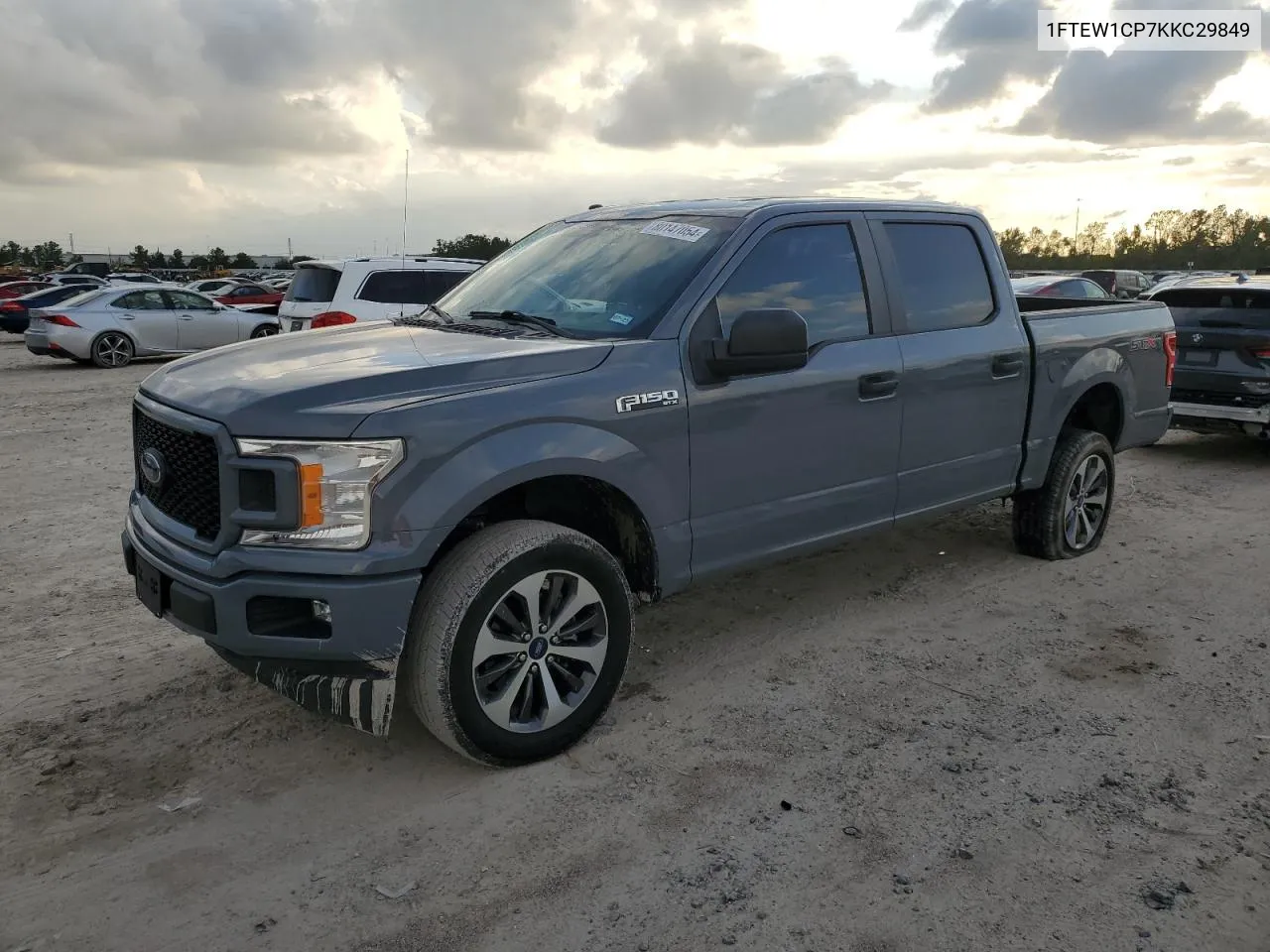 1FTEW1CP7KKC29849 2019 Ford F150 Supercrew