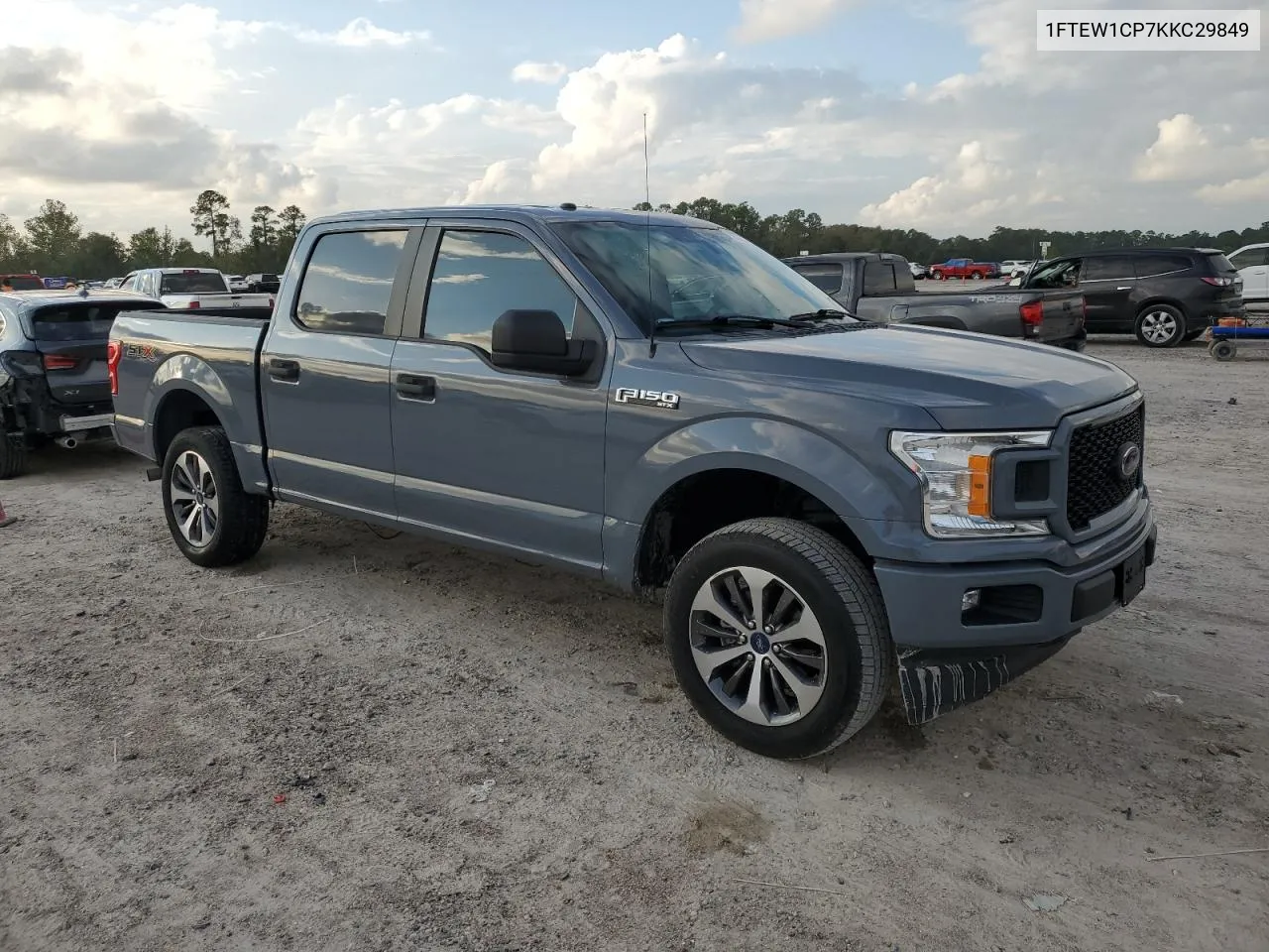 1FTEW1CP7KKC29849 2019 Ford F150 Supercrew