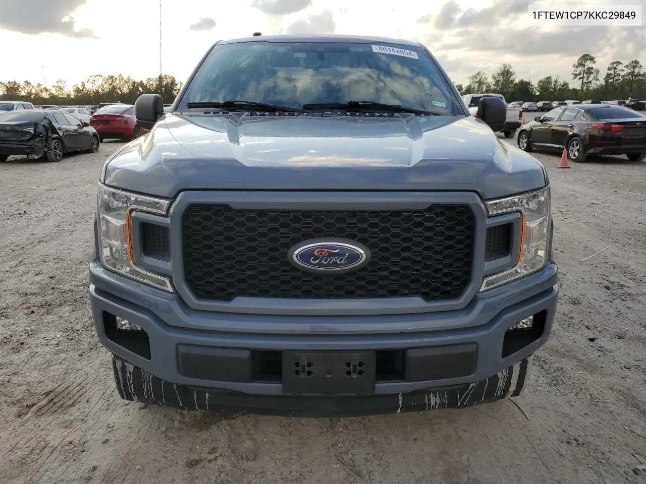 1FTEW1CP7KKC29849 2019 Ford F150 Supercrew