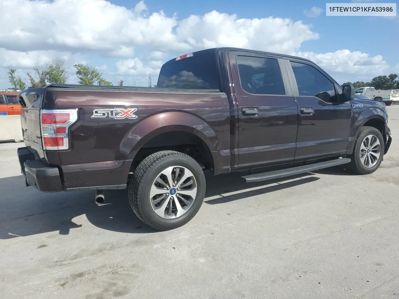 2019 Ford F150 Supercrew VIN: 1FTEW1CP1KFA53986 Lot: 80164024