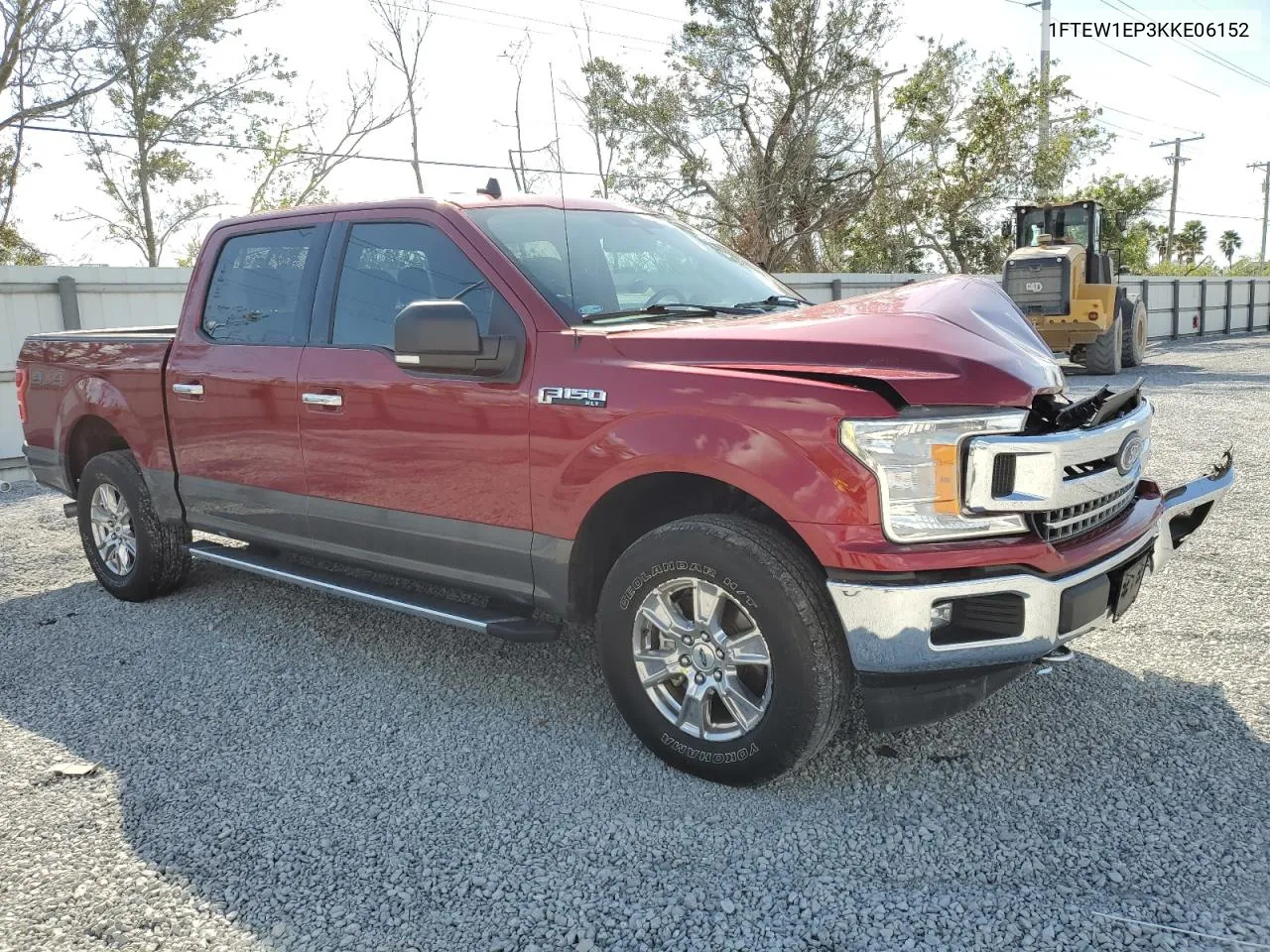 2019 Ford F150 Supercrew VIN: 1FTEW1EP3KKE06152 Lot: 80271734