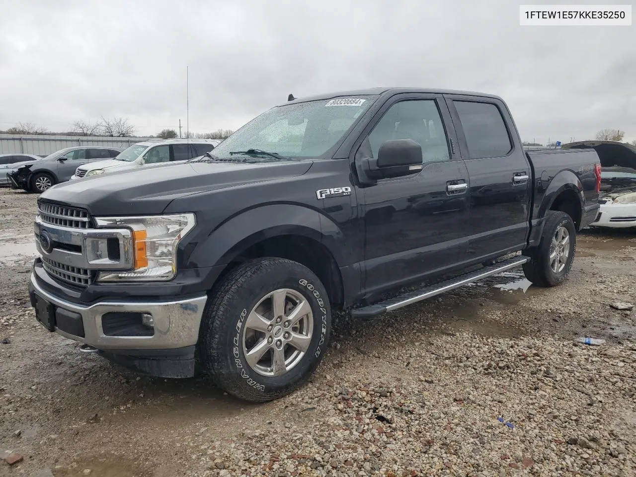 2019 Ford F150 Supercrew VIN: 1FTEW1E57KKE35250 Lot: 80320884