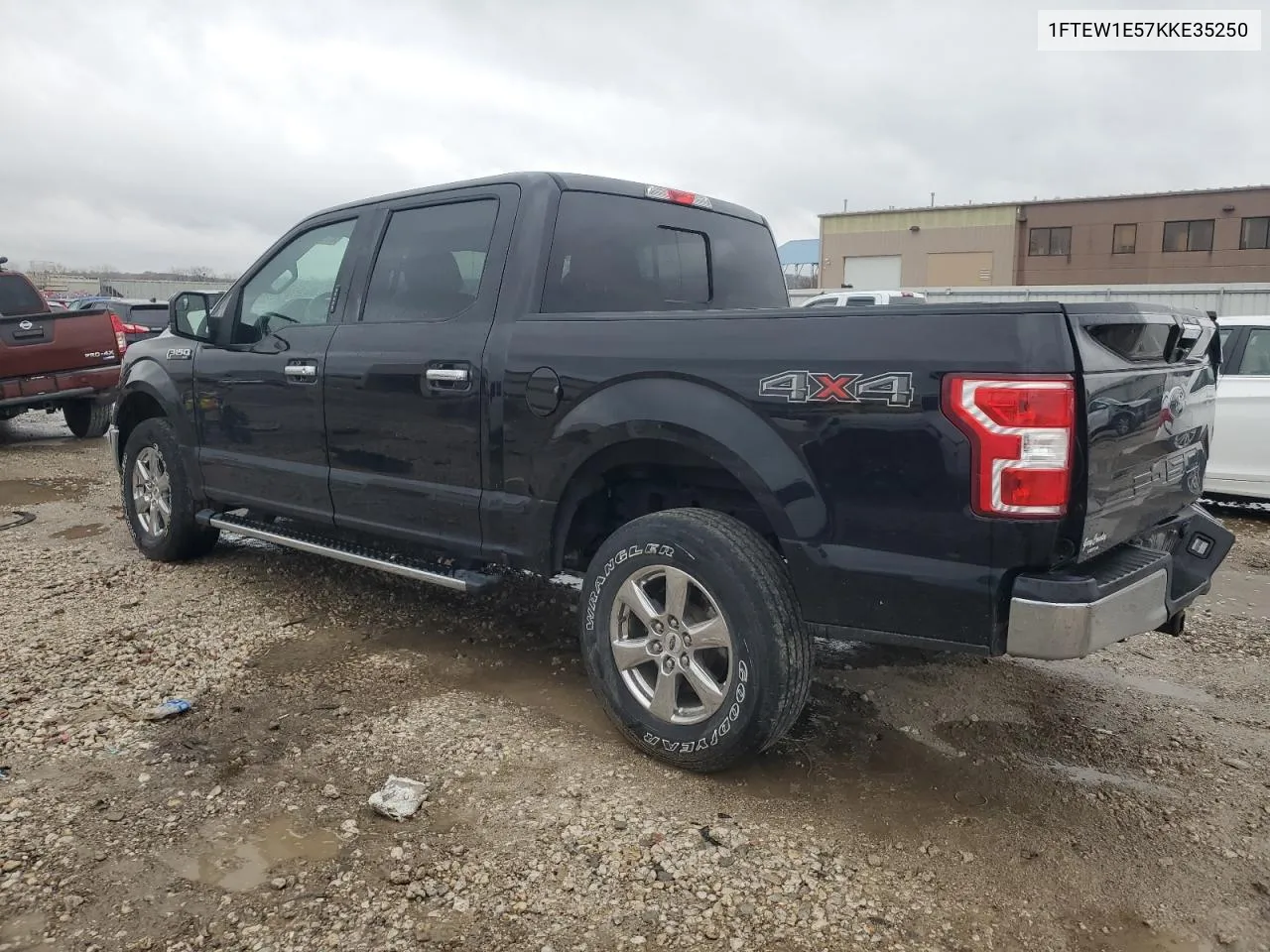 2019 Ford F150 Supercrew VIN: 1FTEW1E57KKE35250 Lot: 80320884