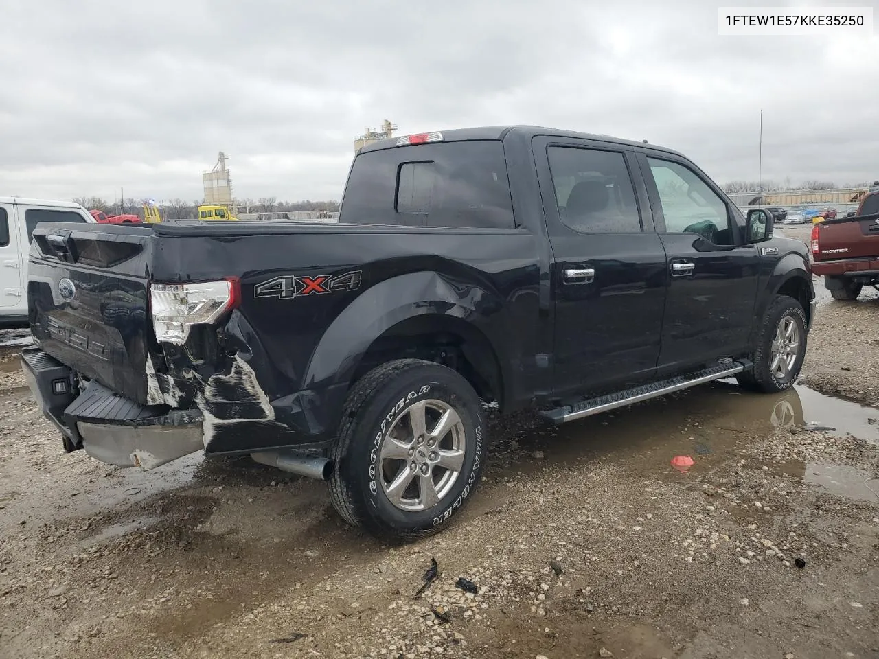 2019 Ford F150 Supercrew VIN: 1FTEW1E57KKE35250 Lot: 80320884