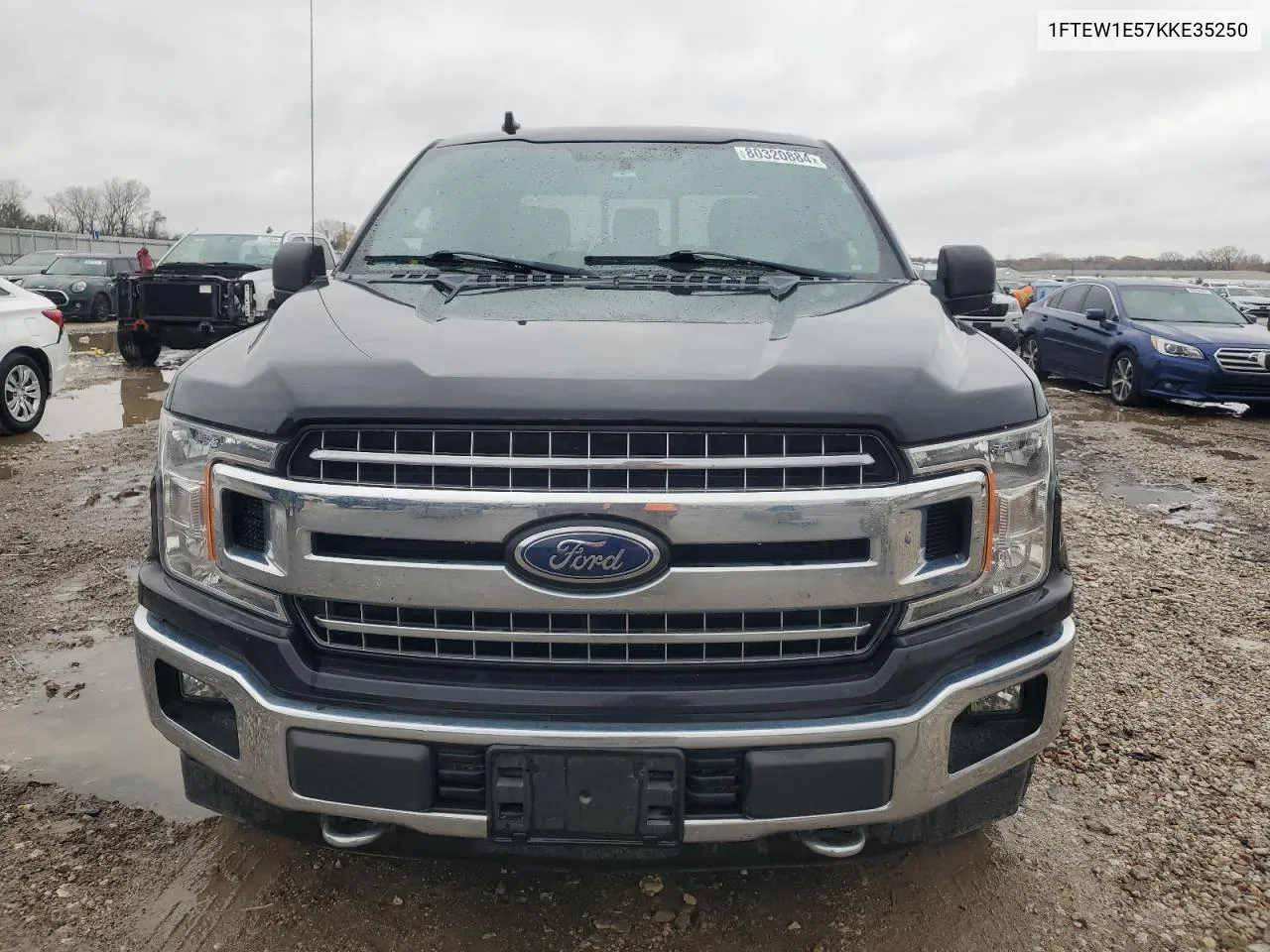 2019 Ford F150 Supercrew VIN: 1FTEW1E57KKE35250 Lot: 80320884