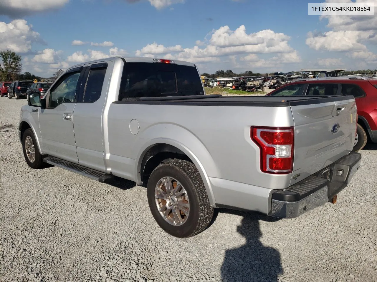 2019 Ford F150 Super Cab VIN: 1FTEX1C54KKD18564 Lot: 80389294