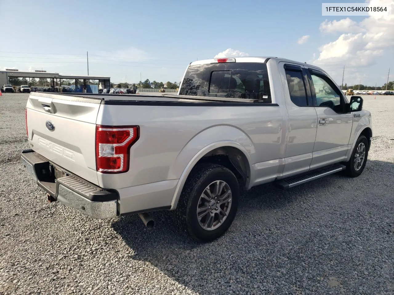 2019 Ford F150 Super Cab VIN: 1FTEX1C54KKD18564 Lot: 80389294