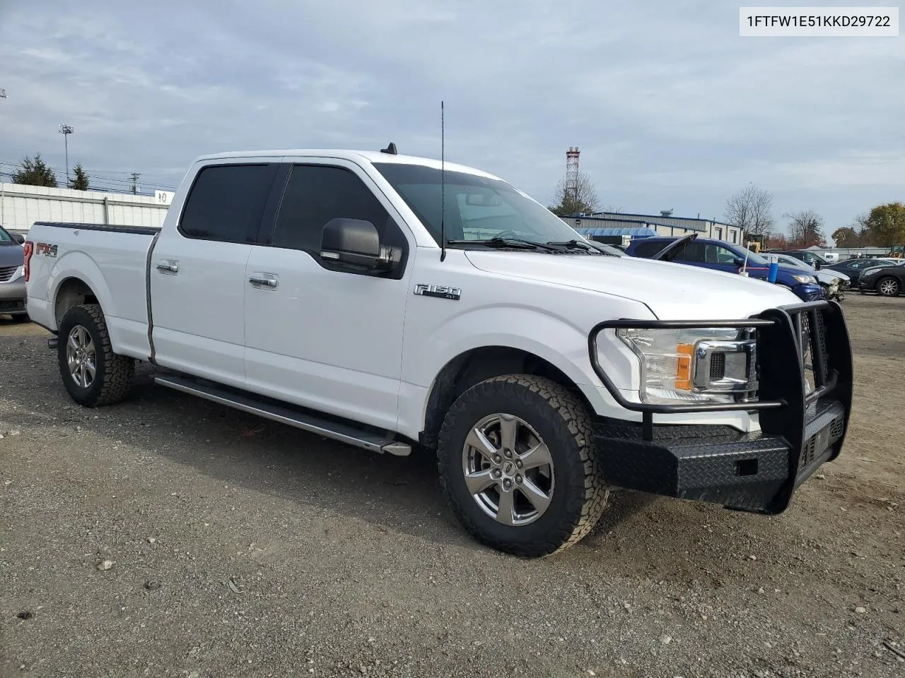 2019 Ford F150 Supercrew VIN: 1FTFW1E51KKD29722 Lot: 81731034