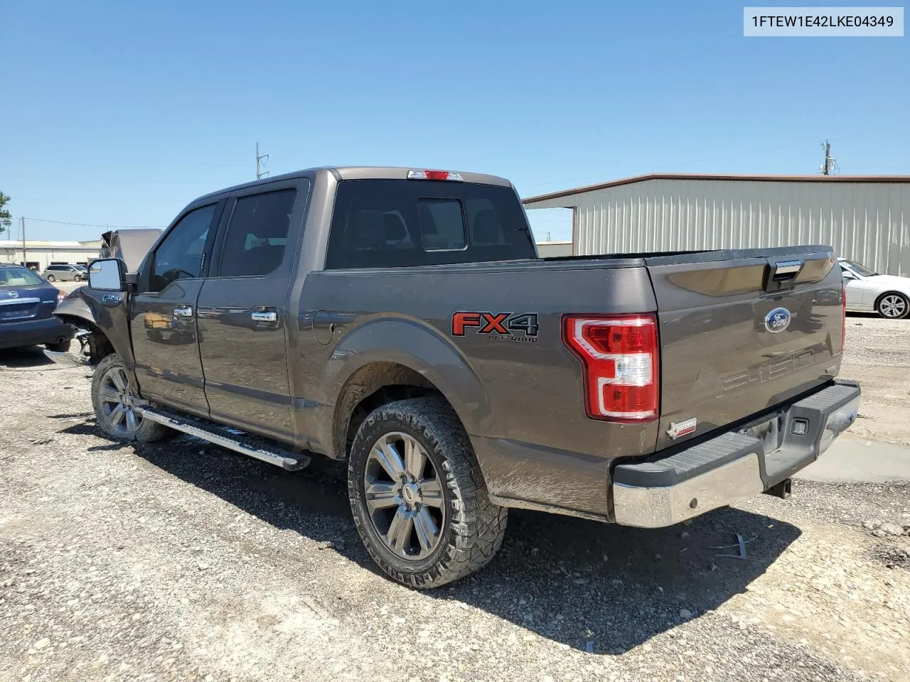 2020 Ford F150 Supercrew VIN: 1FTEW1E42LKE04349 Lot: 53514944