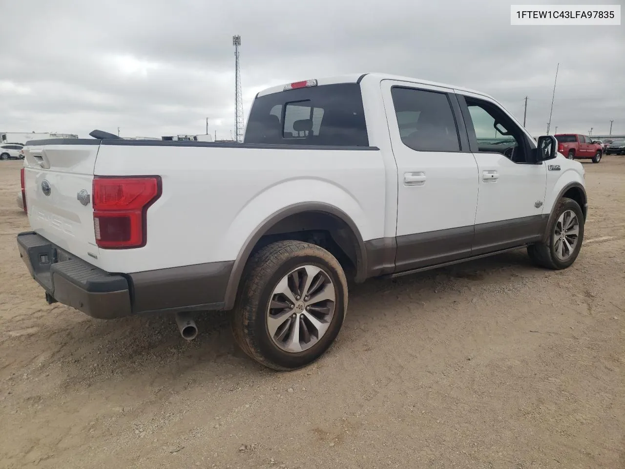 2020 Ford F150 Supercrew VIN: 1FTEW1C43LFA97835 Lot: 53650164