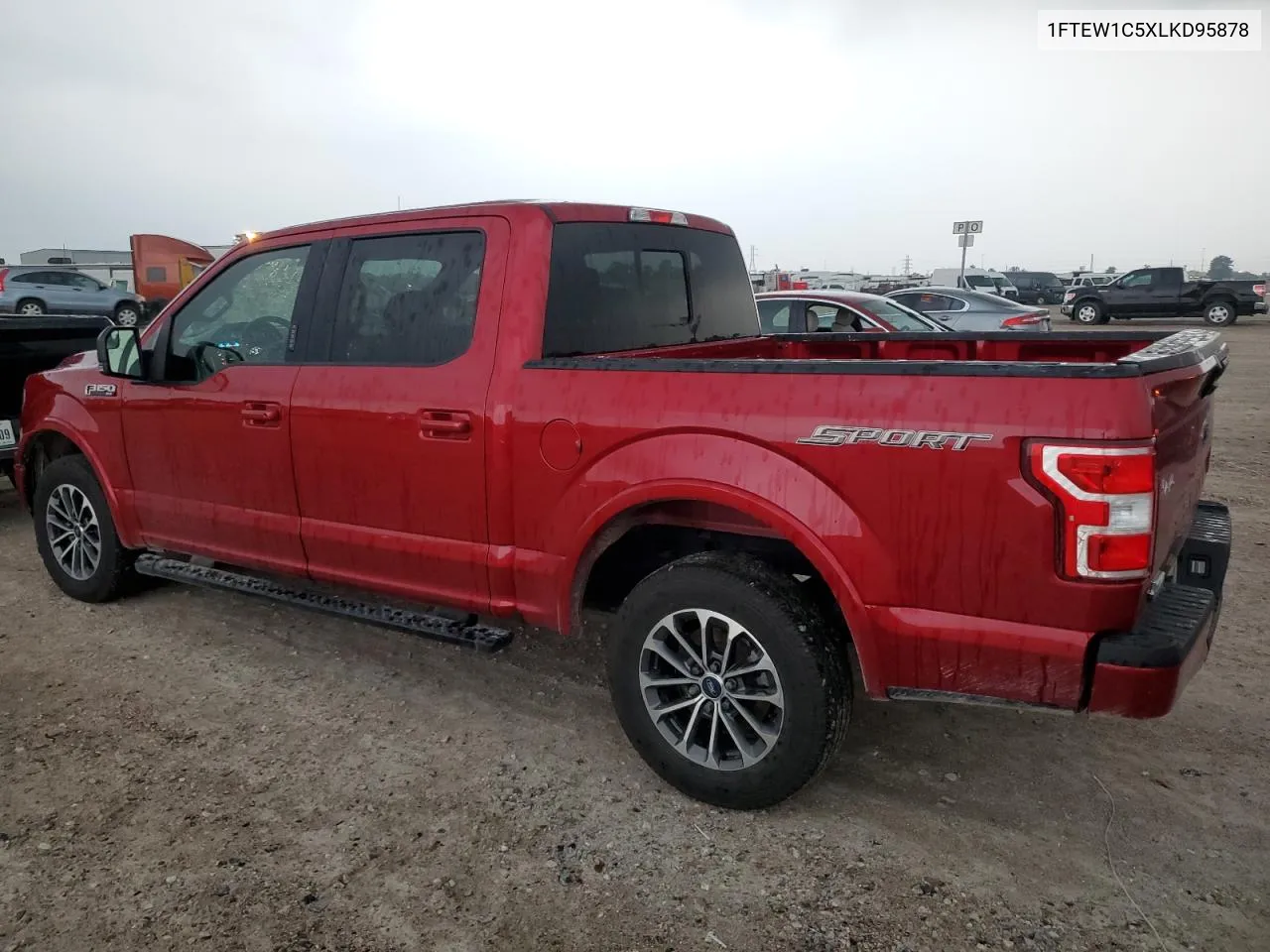 2020 Ford F150 Supercrew VIN: 1FTEW1C5XLKD95878 Lot: 54593054