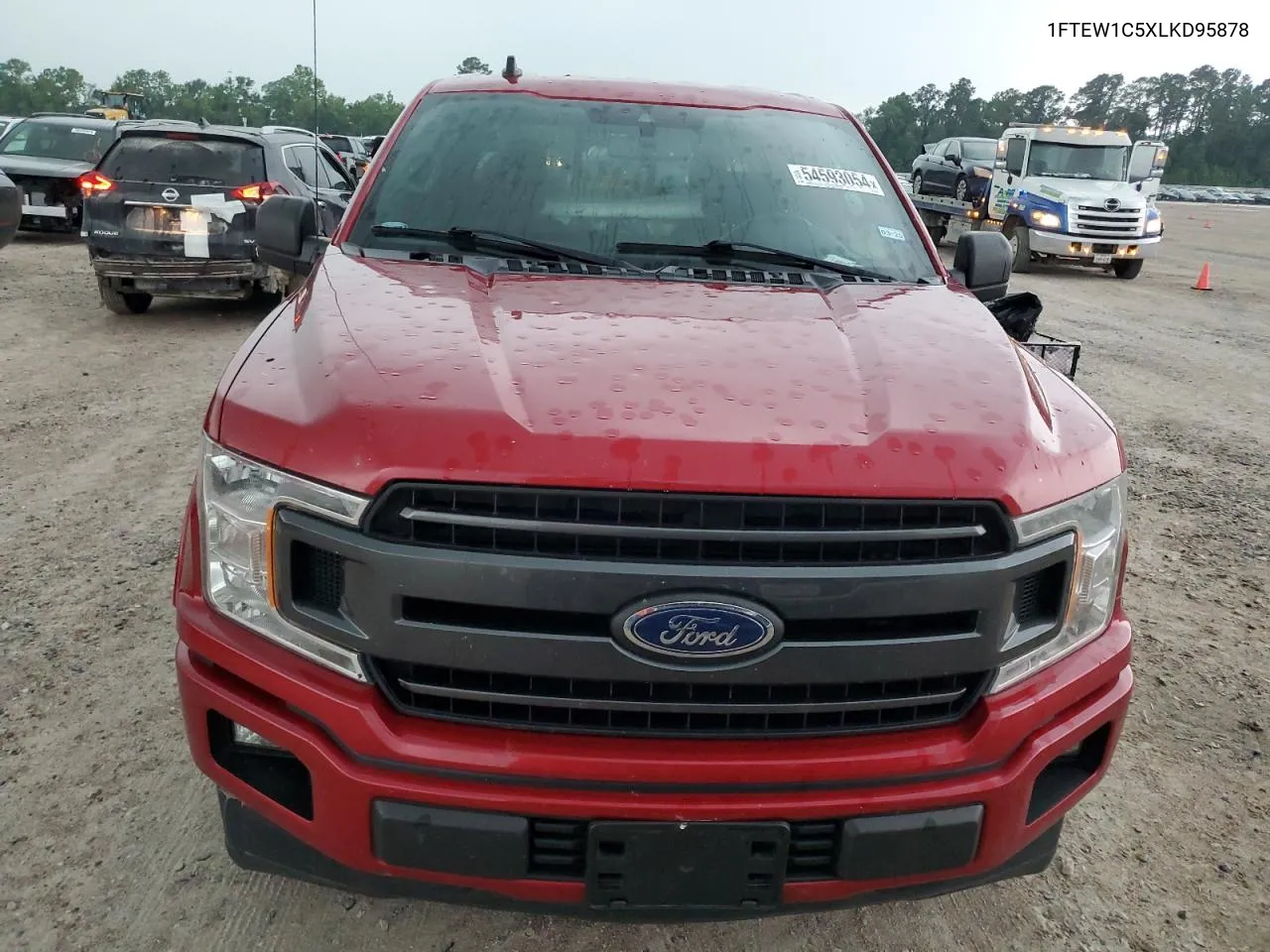 2020 Ford F150 Supercrew VIN: 1FTEW1C5XLKD95878 Lot: 54593054