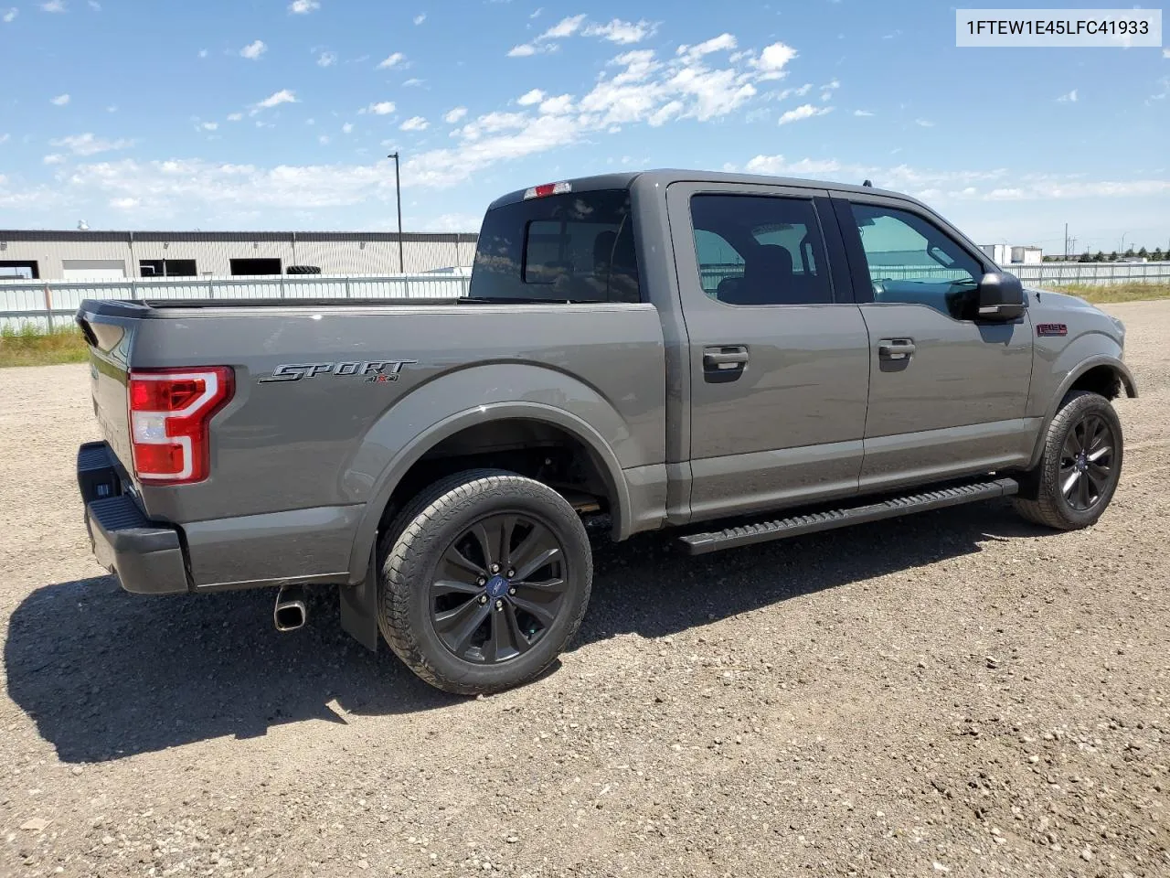 2020 Ford F150 Supercrew VIN: 1FTEW1E45LFC41933 Lot: 58525174