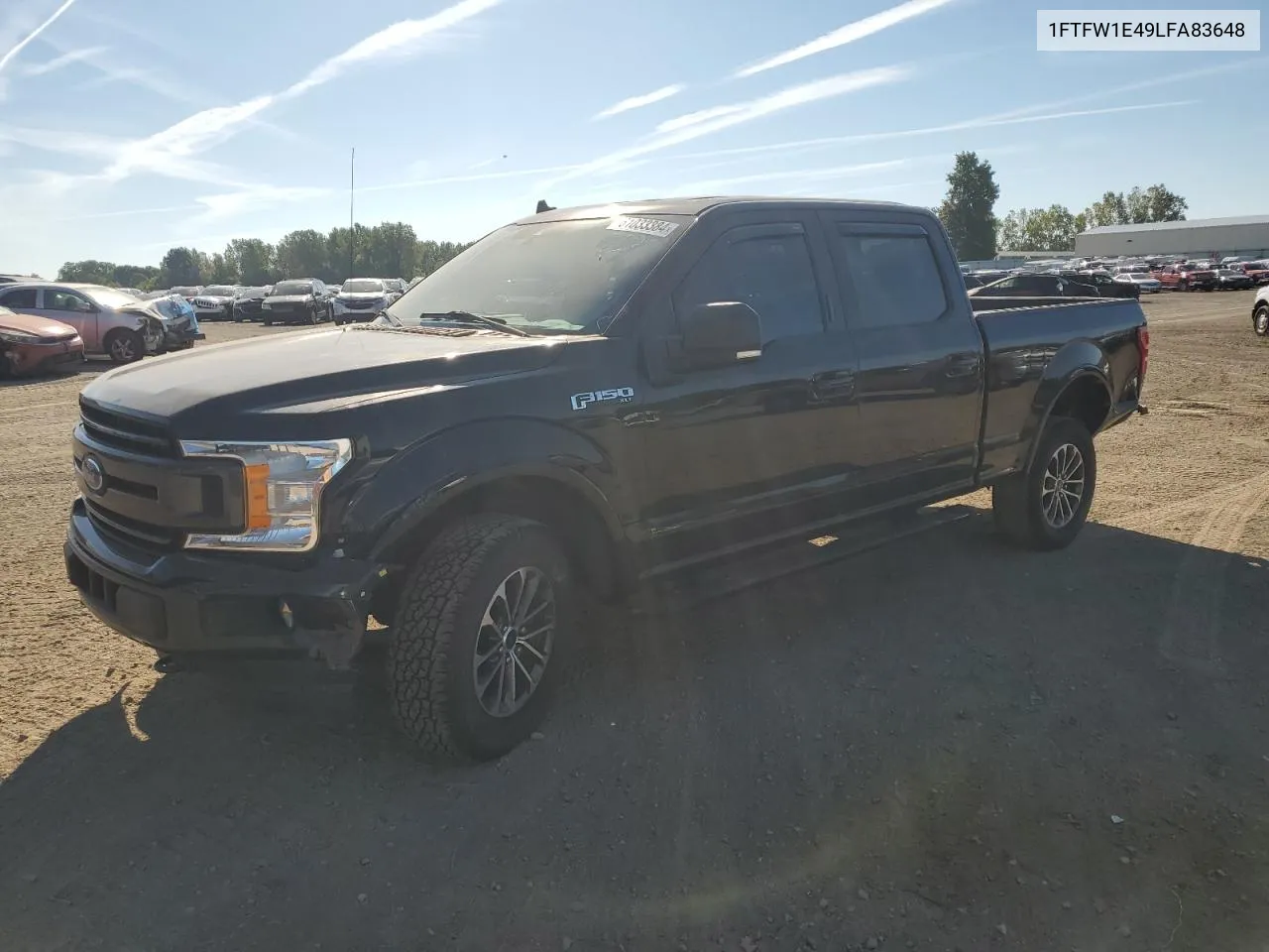 2020 Ford F150 Supercrew VIN: 1FTFW1E49LFA83648 Lot: 61033384