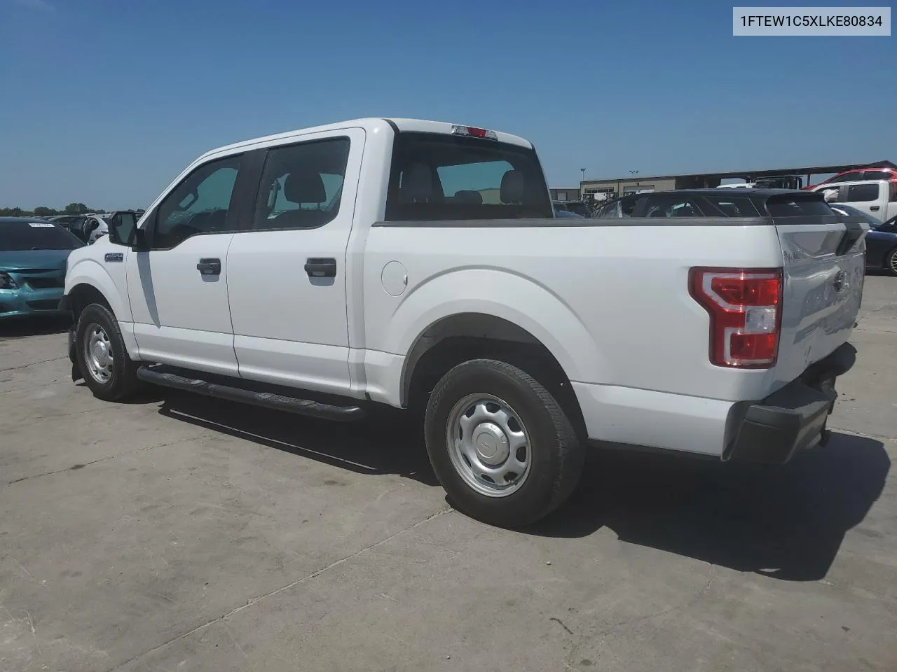 2020 Ford F150 Supercrew VIN: 1FTEW1C5XLKE80834 Lot: 61715874