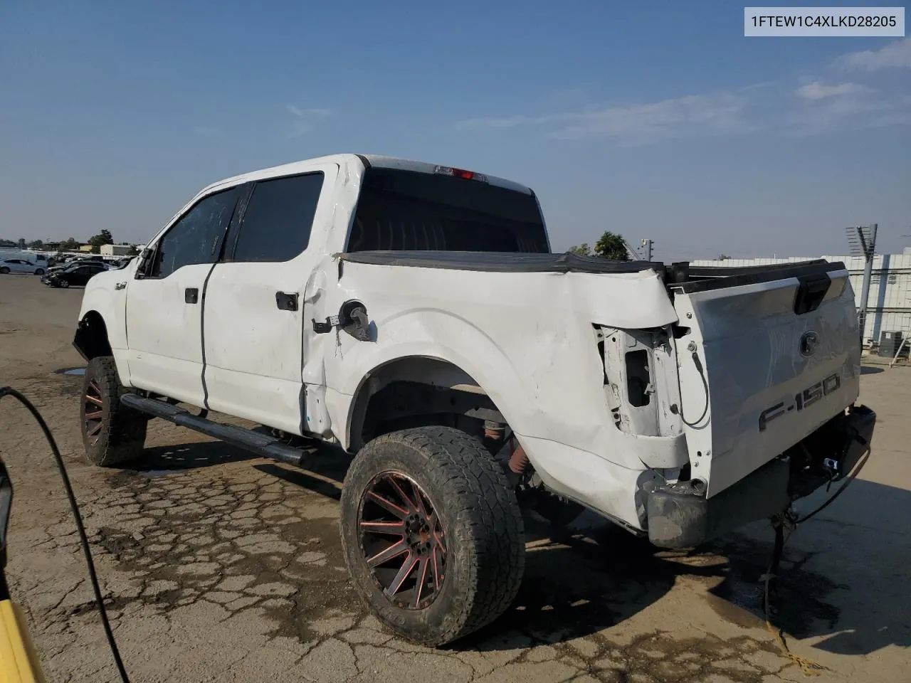 2020 Ford F150 Supercrew VIN: 1FTEW1C4XLKD28205 Lot: 62566574