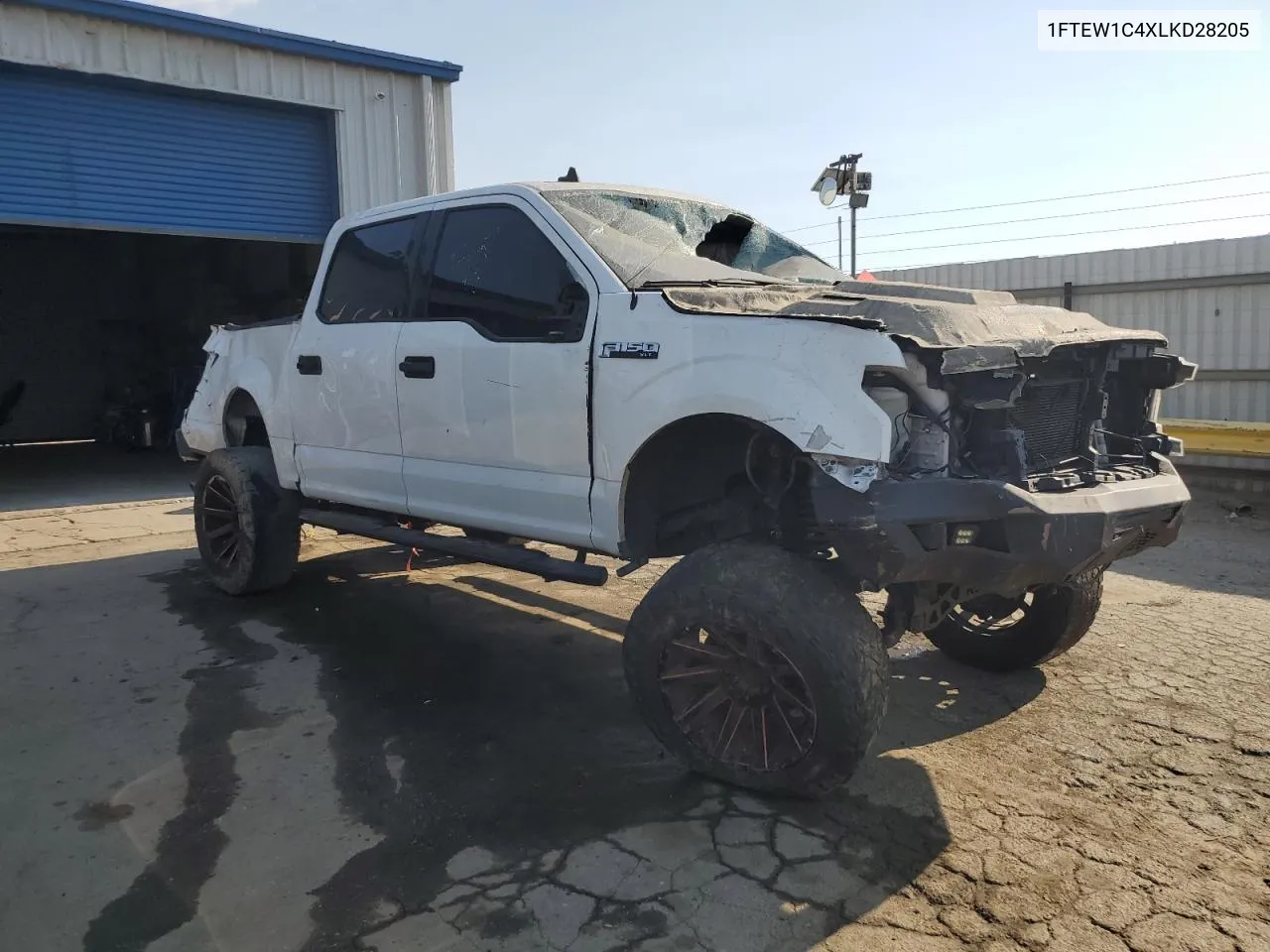 2020 Ford F150 Supercrew VIN: 1FTEW1C4XLKD28205 Lot: 62566574