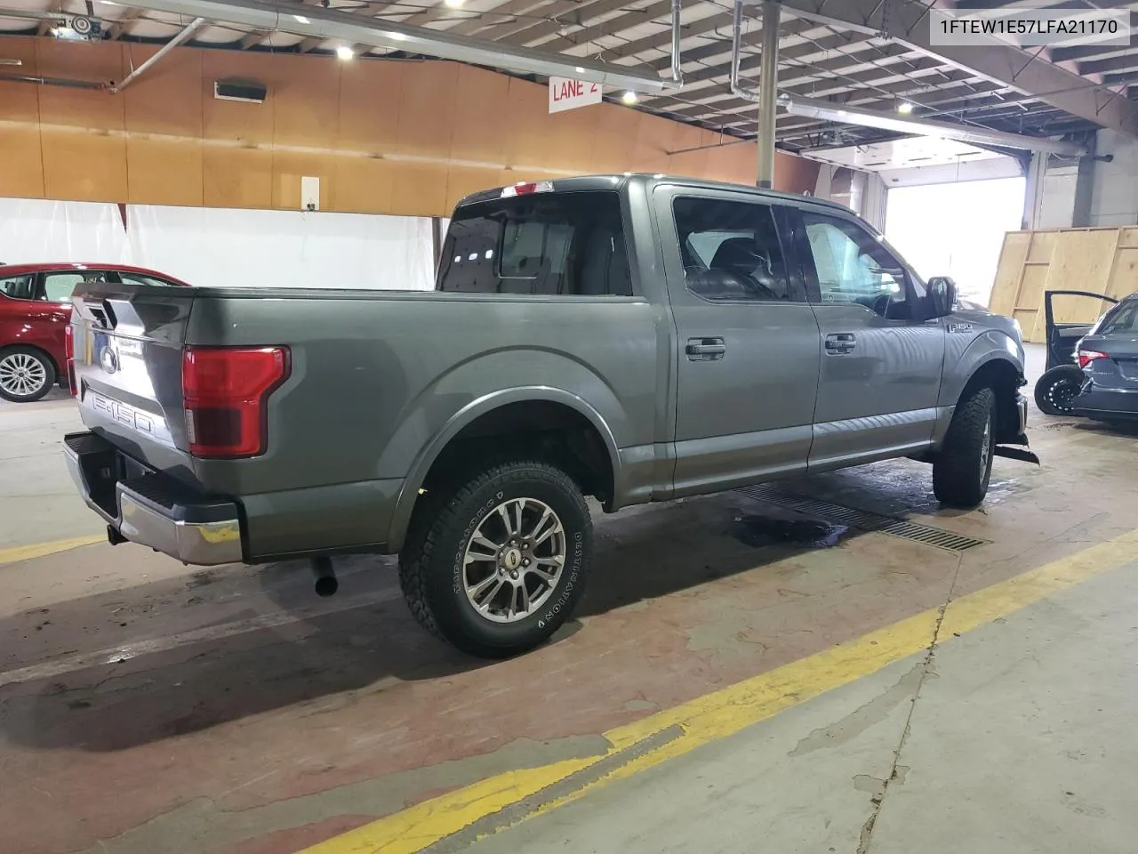 2020 Ford F150 Supercrew VIN: 1FTEW1E57LFA21170 Lot: 63837374