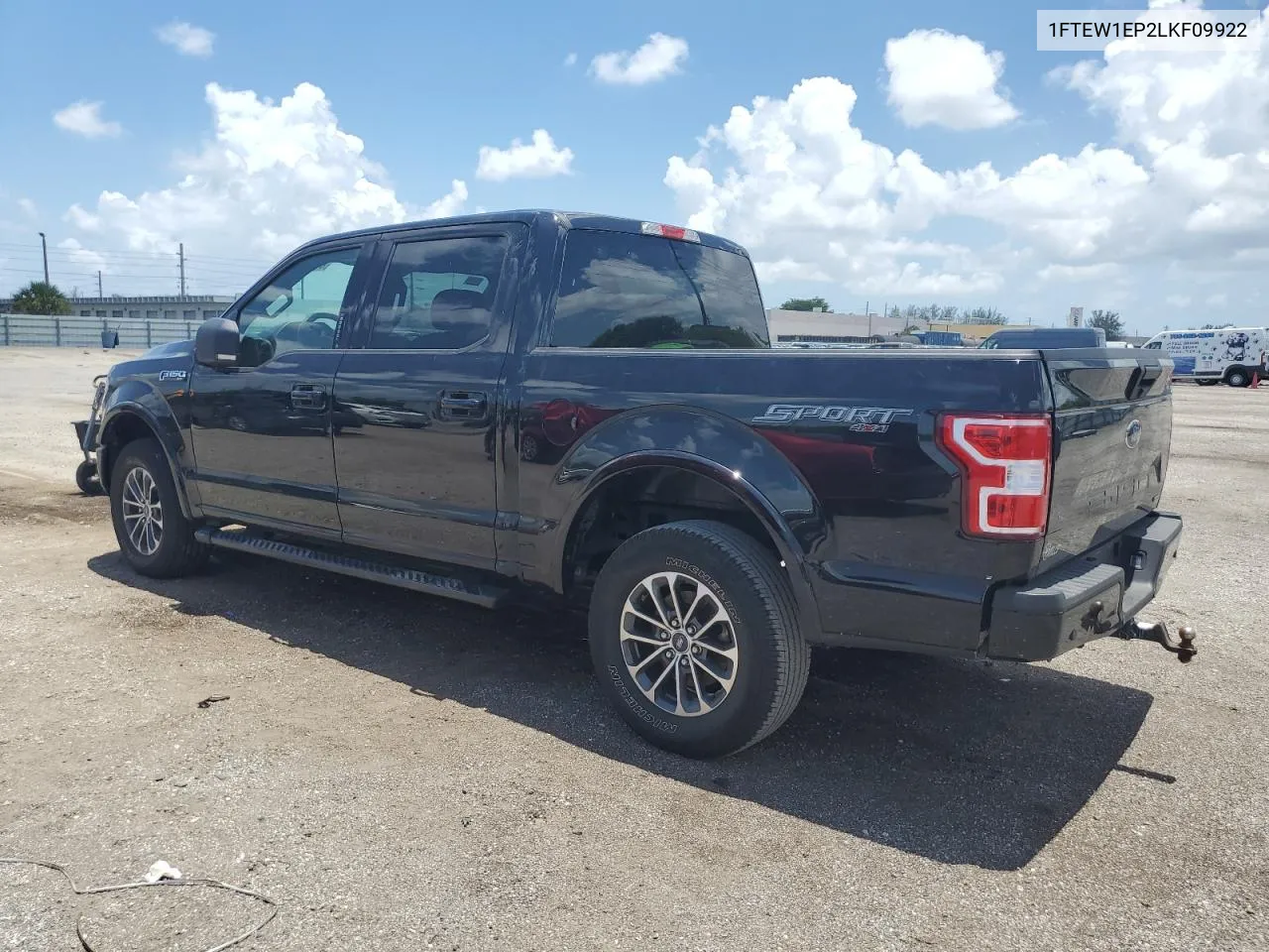 2020 Ford F150 Supercrew VIN: 1FTEW1EP2LKF09922 Lot: 64134694