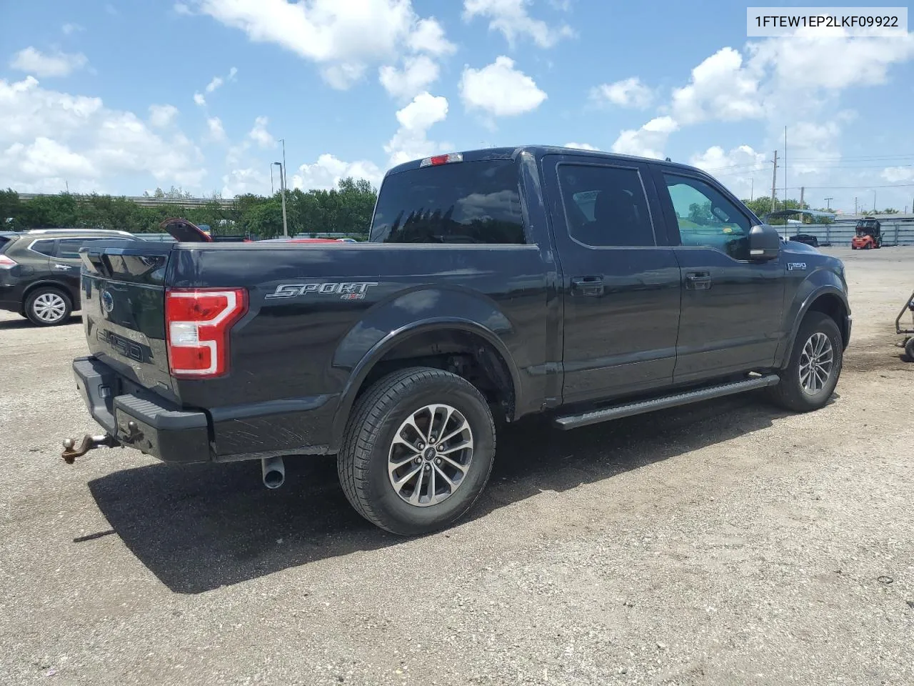 1FTEW1EP2LKF09922 2020 Ford F150 Supercrew