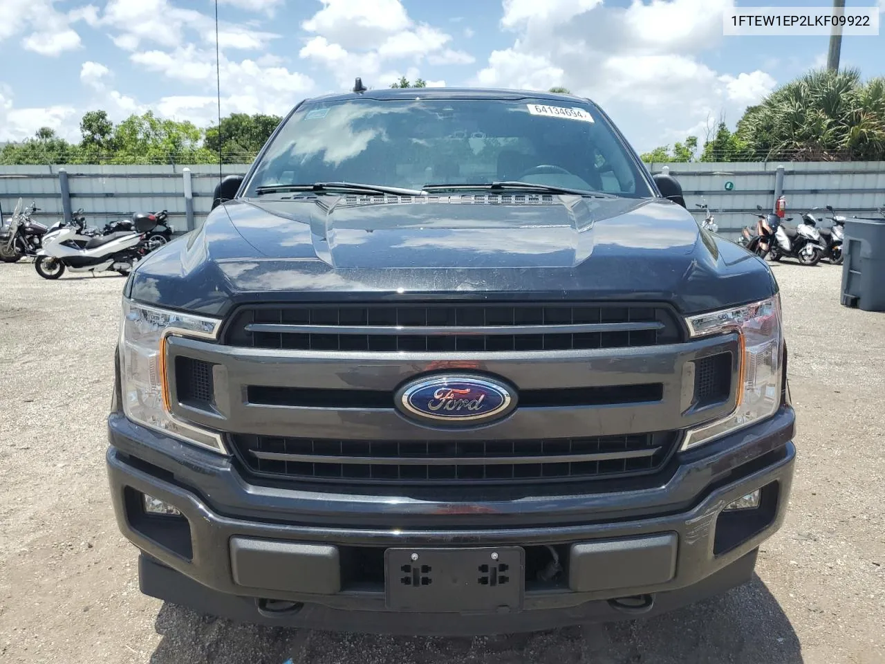 2020 Ford F150 Supercrew VIN: 1FTEW1EP2LKF09922 Lot: 64134694