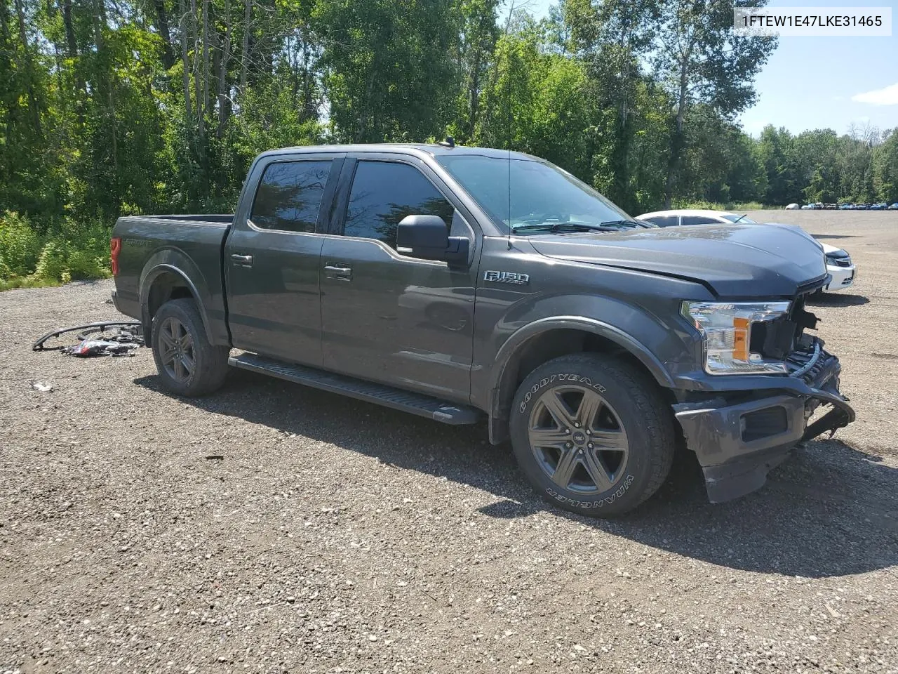 2020 Ford F150 Supercrew VIN: 1FTEW1E47LKE31465 Lot: 64737544