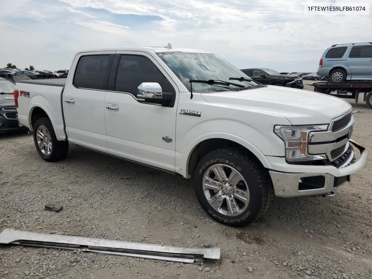 2020 Ford F150 Supercrew VIN: 1FTEW1E59LFB61074 Lot: 66605894