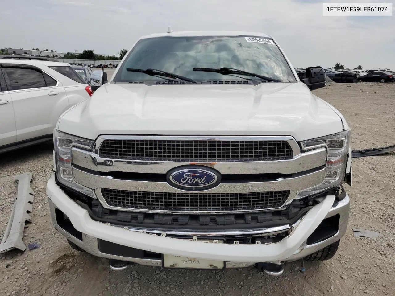 2020 Ford F150 Supercrew VIN: 1FTEW1E59LFB61074 Lot: 66605894